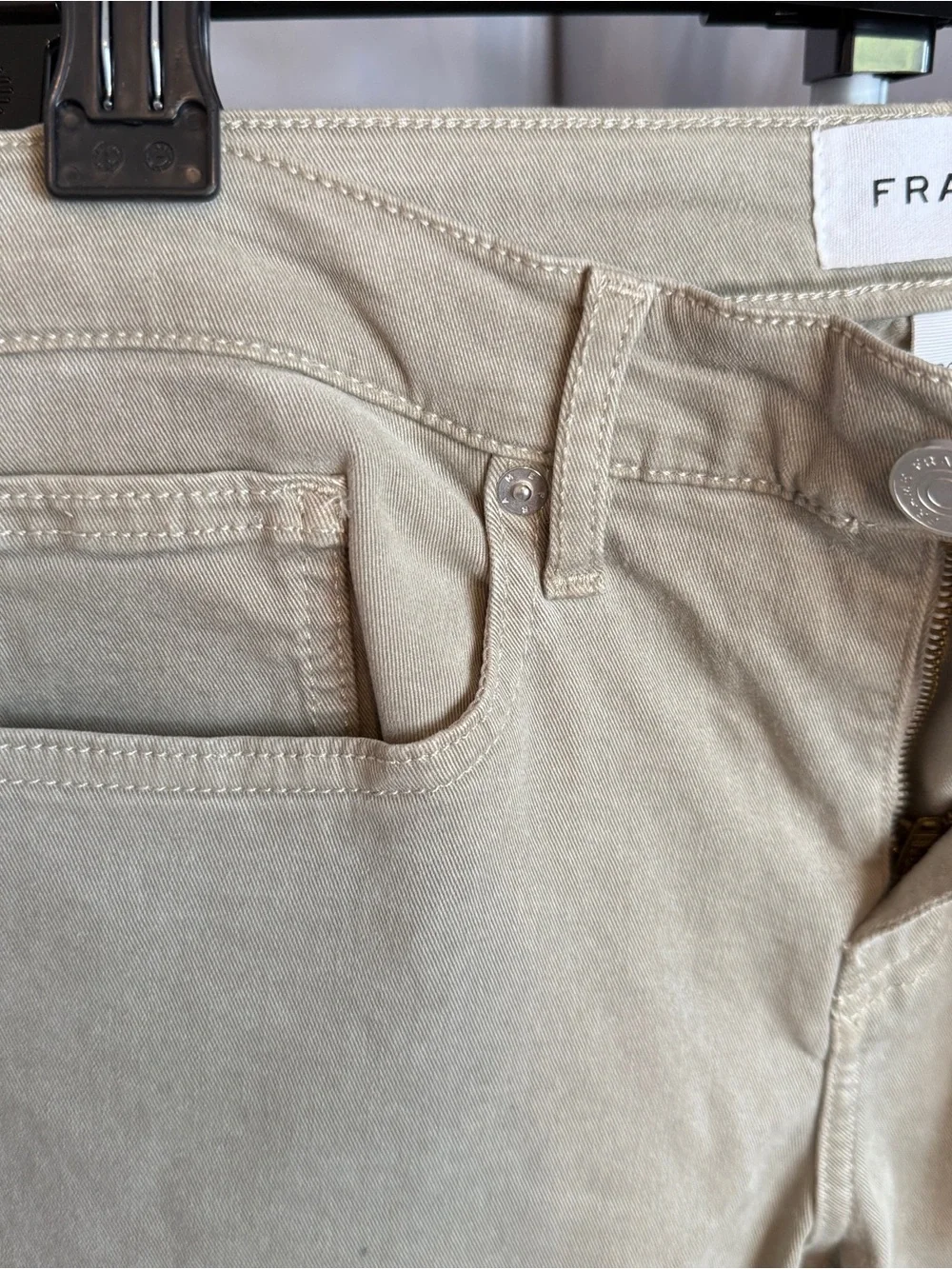 Frame Straight Pants - Picture 2 of 11
